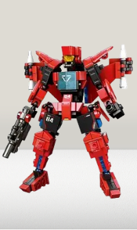 Jouet Robot - KidsTransformingRobot™ - Rouge