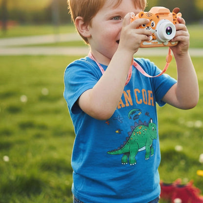 appareil photo pour enfant à l'extérieur