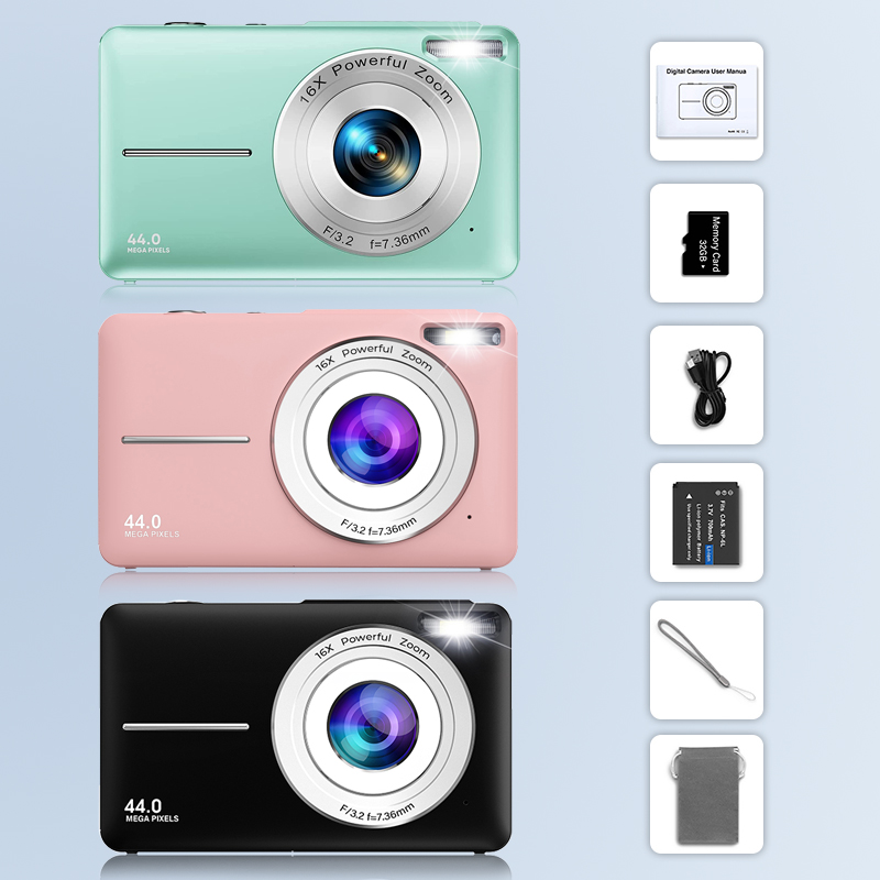 Modèle d'appareil photo enfant et accessoires