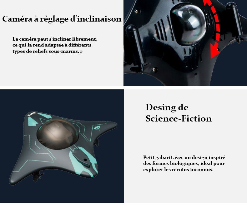 Fonctionnalité de l'appareil photo enfant pour photo sous l'eau