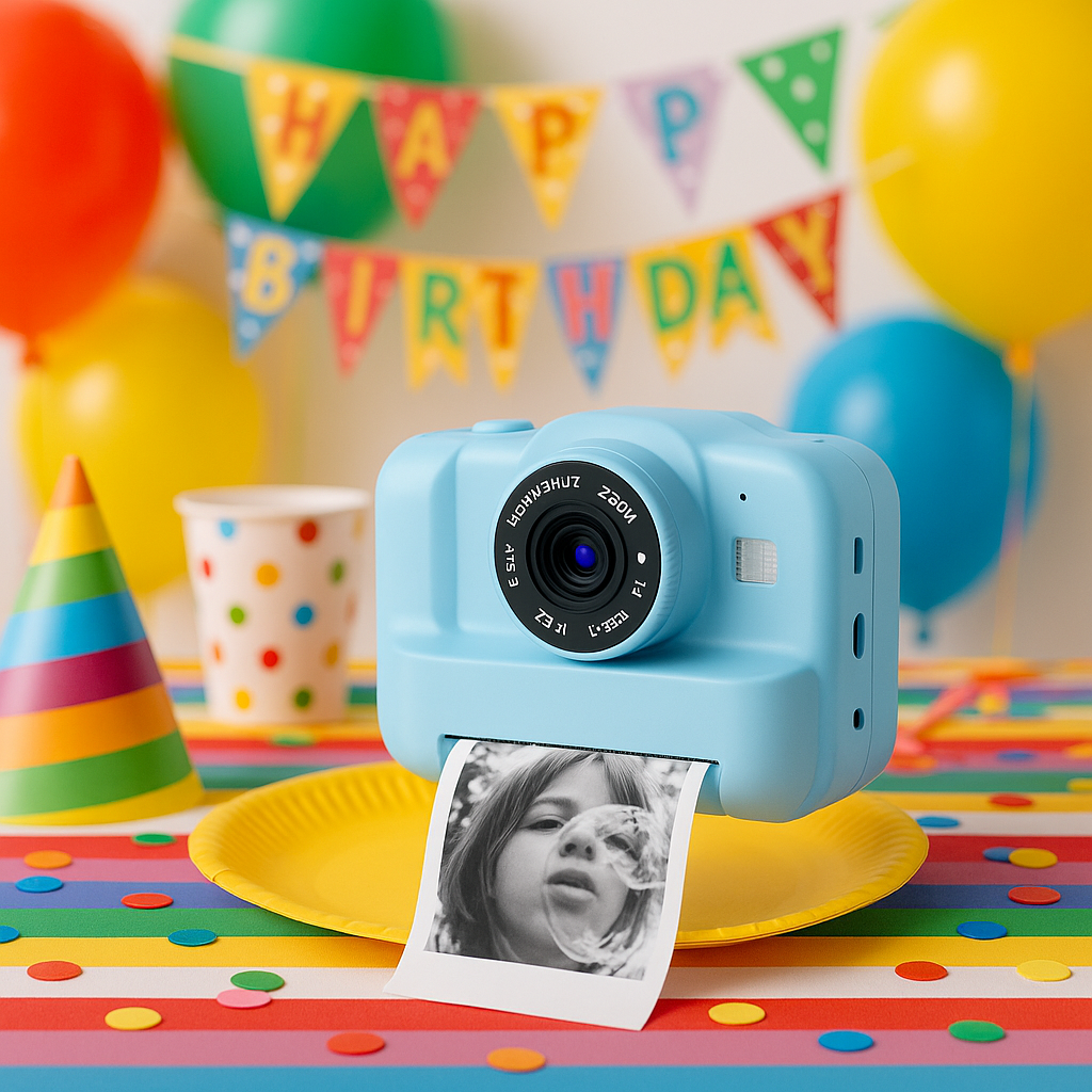 Appareil photo enfant instantané |Pastel créatif