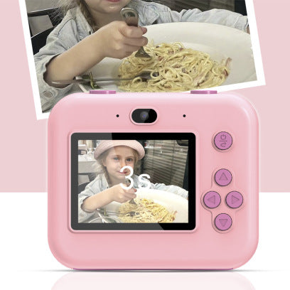 appareil photo enfant instantané rose pâle