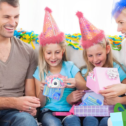 appareil photo pour enfant reçu en cadeau