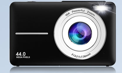 Appareil photo enfant stylé noir