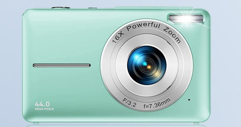 Appareil photo enfant stylé vert