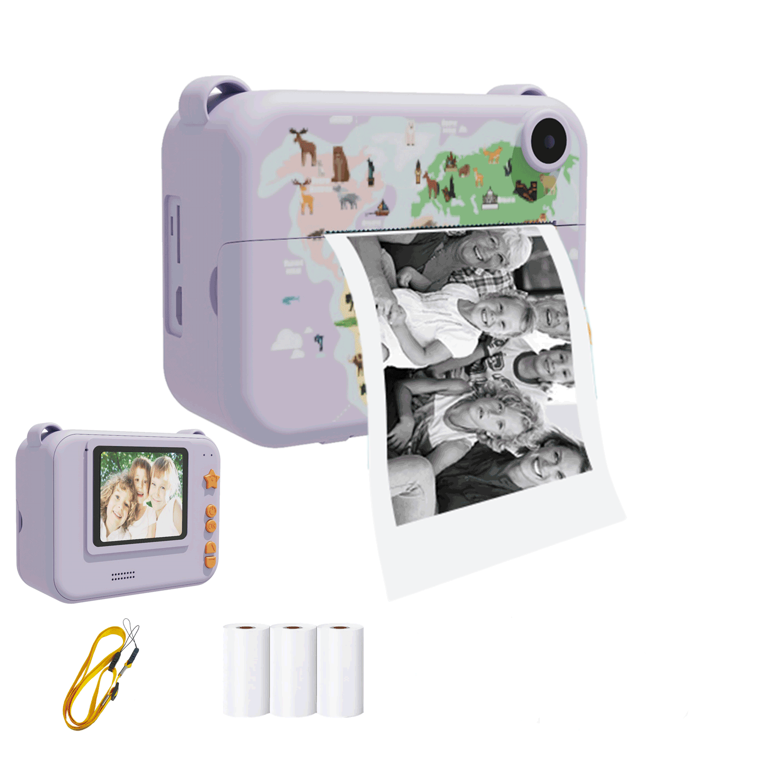 Appareil photo pour enfant explorateur violet