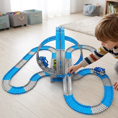 Circuit voiture electrique cooperatif