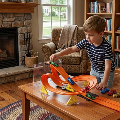 Circuit voiture enfant looping
