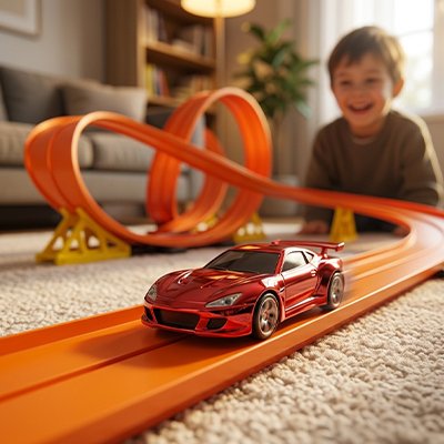 Circuit voiture enfant multiusage