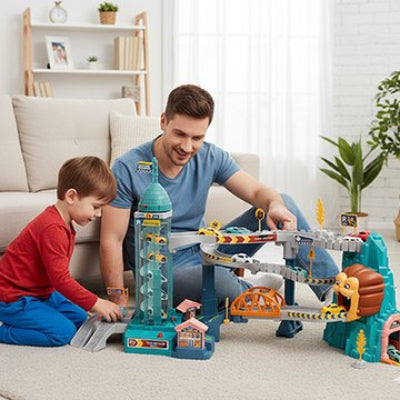 Circuit voiture enfant petite voiture