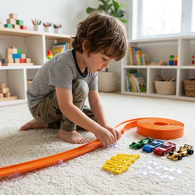 Circuit voiture enfant polyvalent