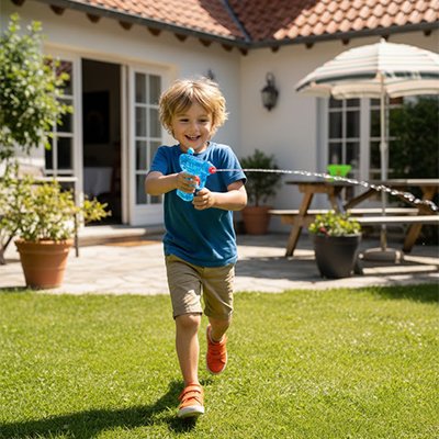 Pistolet a eau debutant