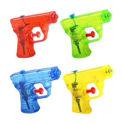 Ensemble de quatre pistolet a eau de couleur variée