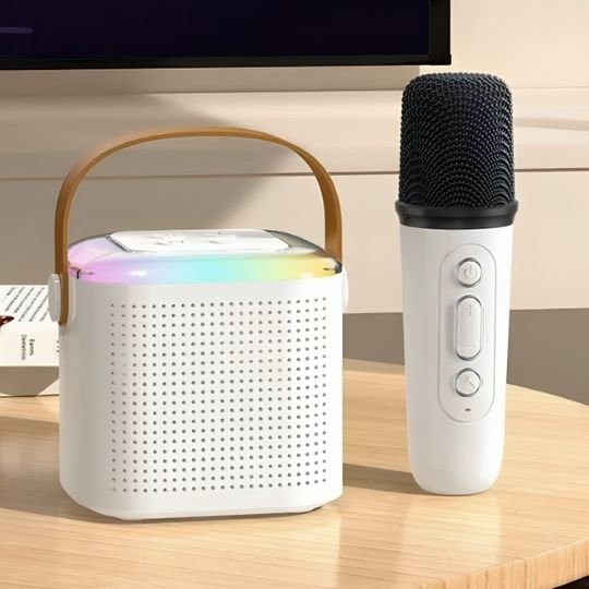 Micro karaoke enfant | Bluetooth LED