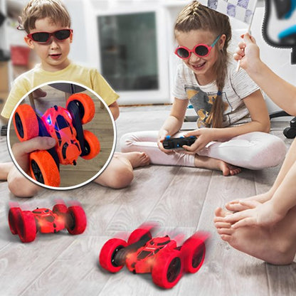 Voiture télécommandée enfant | Tout-terrain double face