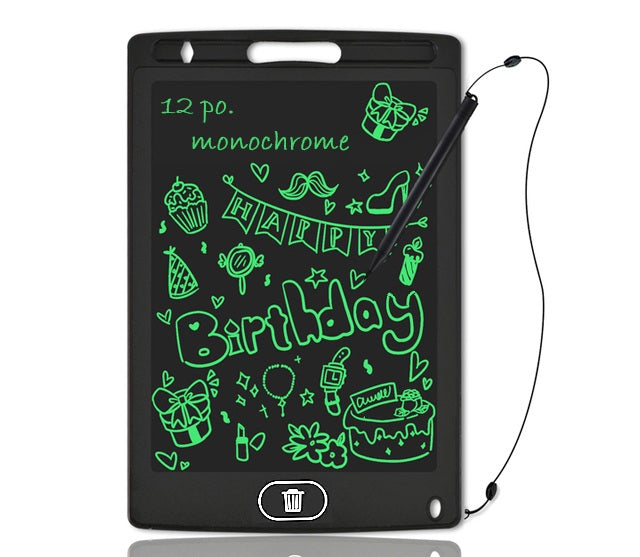 Tablette dessin enfant monochrome noire