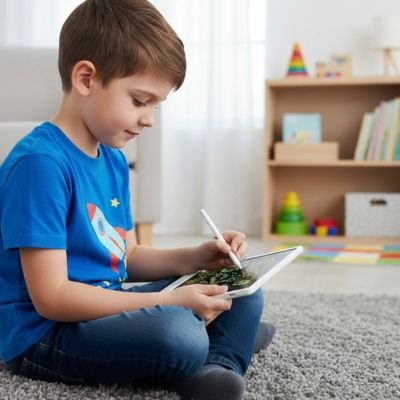 Tablette magique enfant pour l'écriture