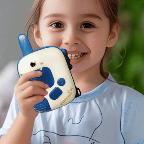 talkie walkie enfant dinosaure