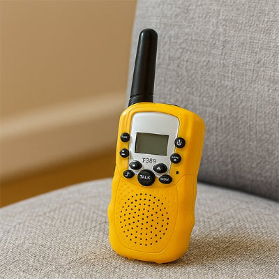 Talkie walkie jaune
