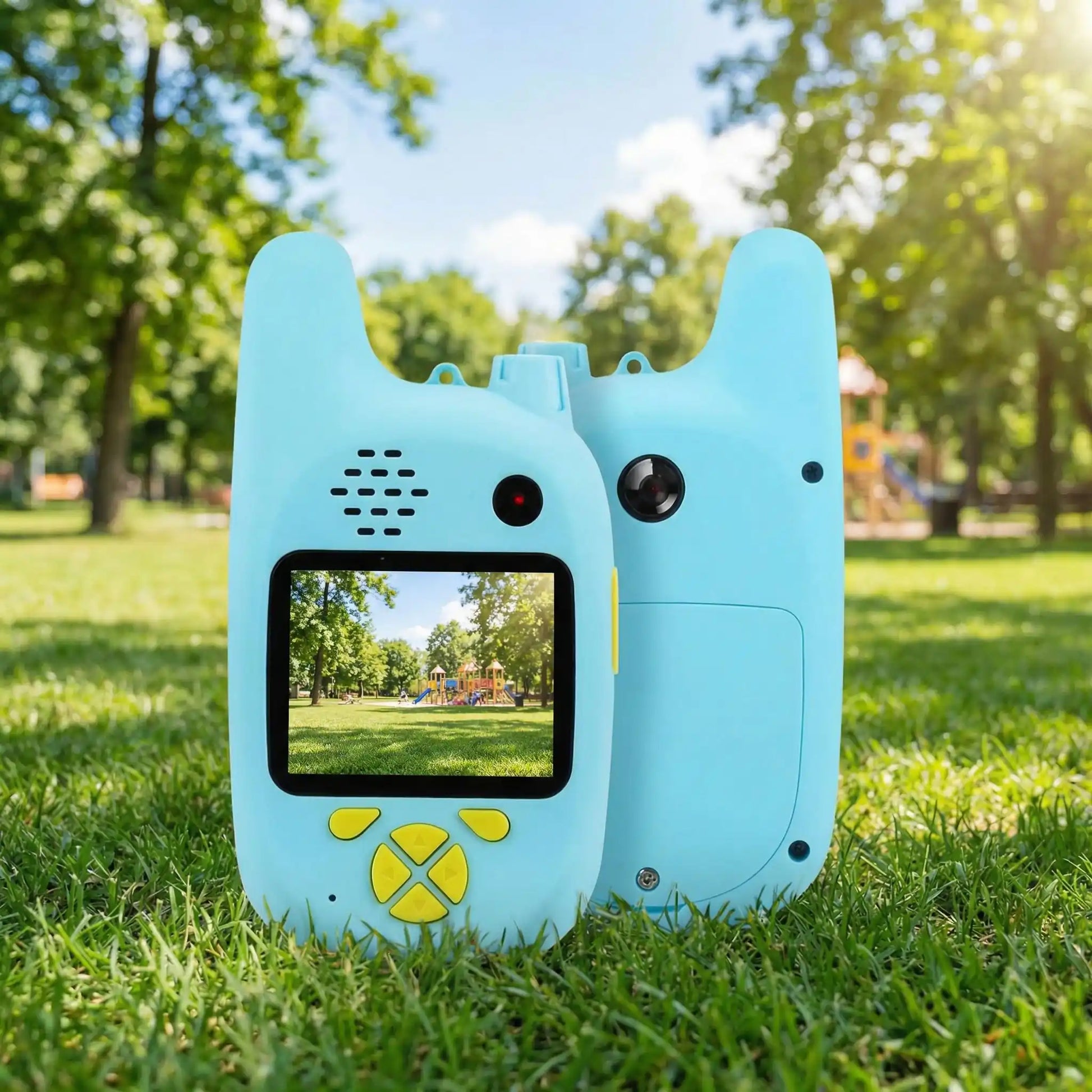 Talkie walkie avec fonction mp3 et vidéo