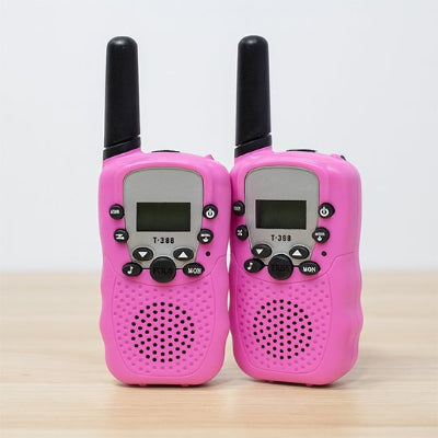 Talkie walkie enfant duo rose