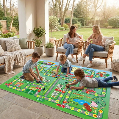 tapis de jeu de voiture confortable