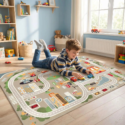 tapis de jeu voiture confortable