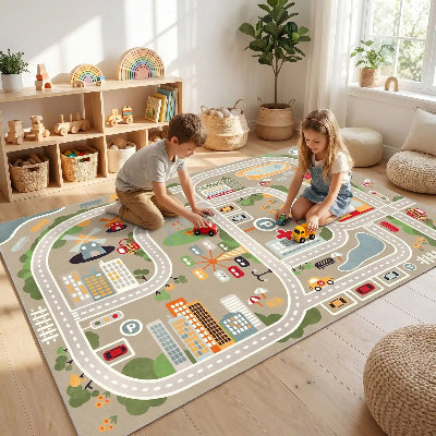 tapis de jeu pour voiture grand format