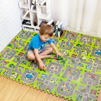 Tapis de jeu voiture confortable