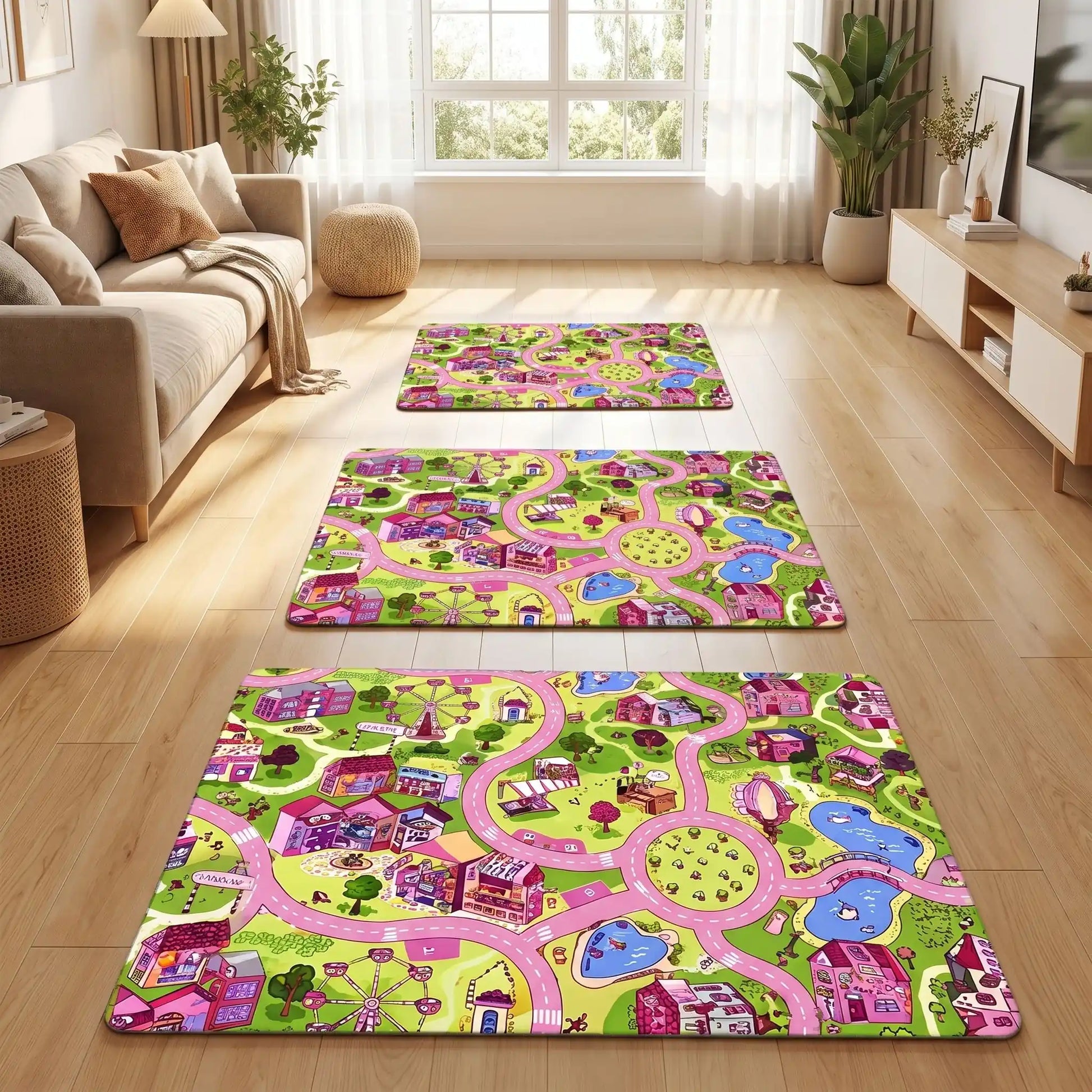 tapis de voiture enfant : tailles disponibles