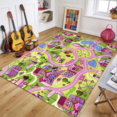 tapis de voiture enfant la vie en rose