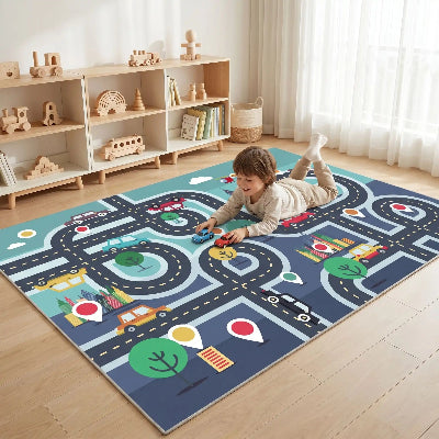 tapis jeu voiture confortable