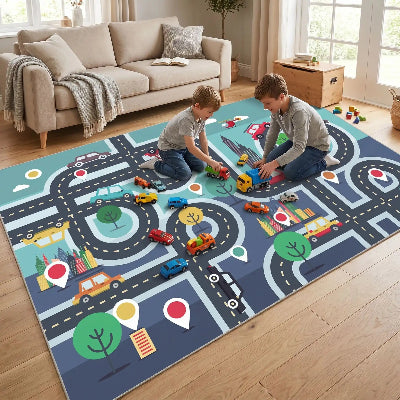 tapis jeu voiture pour groupe