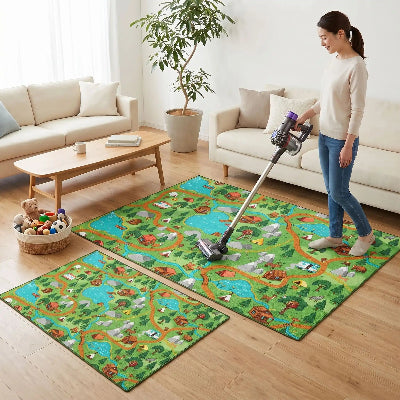 tapis voiture enfant facile d'entretient