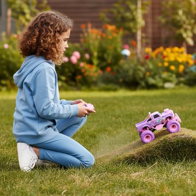 Voiture radiocommandée tout terrain