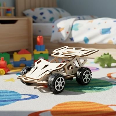 Voiture télécommandée enfant à assembler