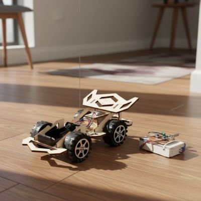 Voiture télécommandée enfant  puzzle
