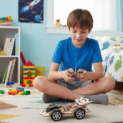Voiture télécommandée enfant science et technologie