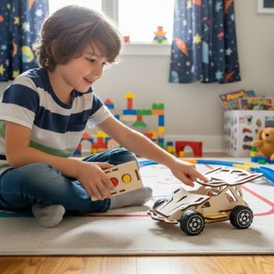 Voiture télécommandée enfant techno