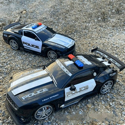 voiture de police télécommandée