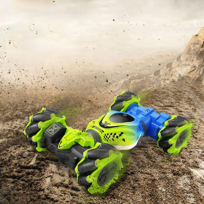 voiture tout terrain télécommandée verte